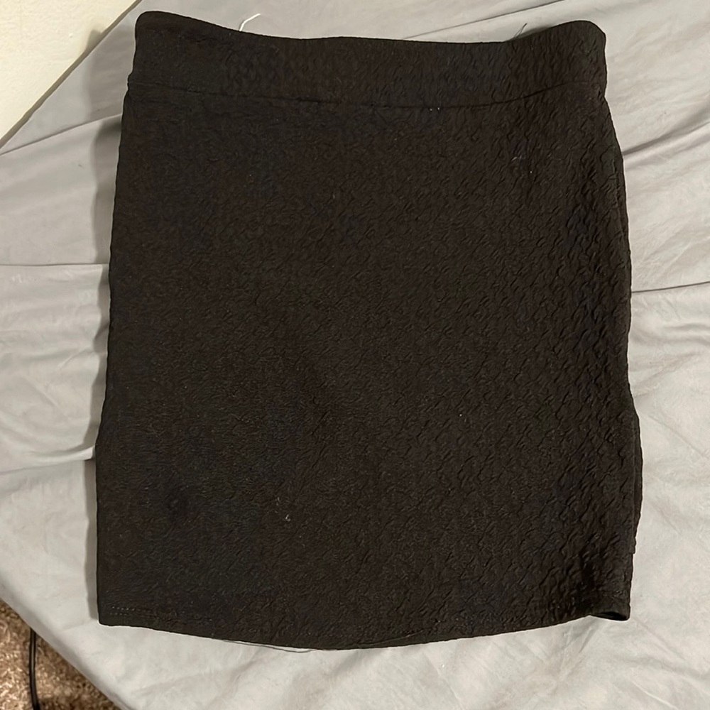 Sexy black skirt